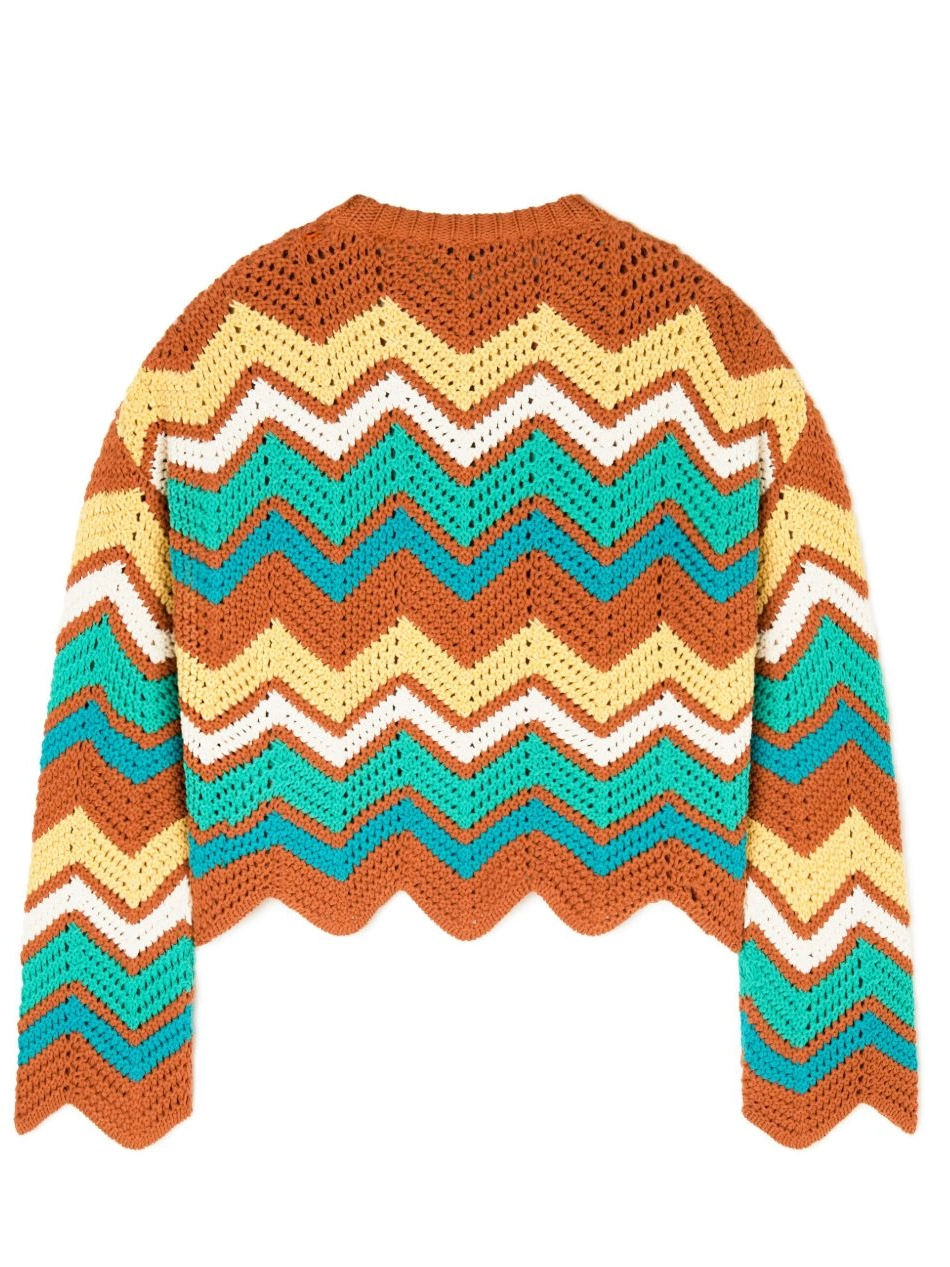 Affordable jumper Kaleidoscopic chevron Alanui knit Women 0726